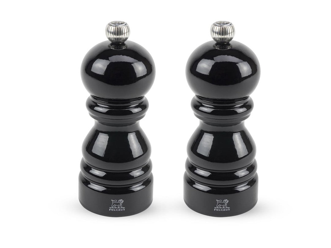 Peugeot Paris Salt- og peberkværnsæt 12 cm Sort lak