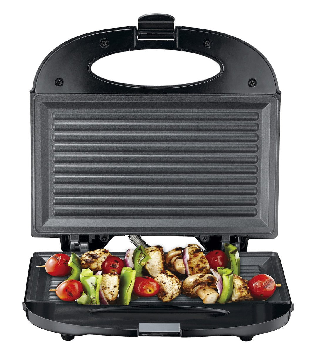 Melissa Sandwich toaster med grillplader 750W, sort