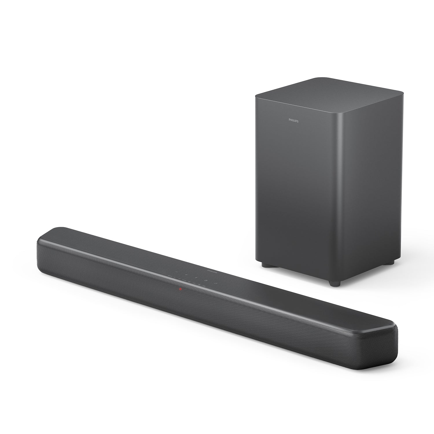 Philips TAB5309/10 soundbar med trådløs subwoofer i sort design max 240 W med HDMI ARC tilslutning