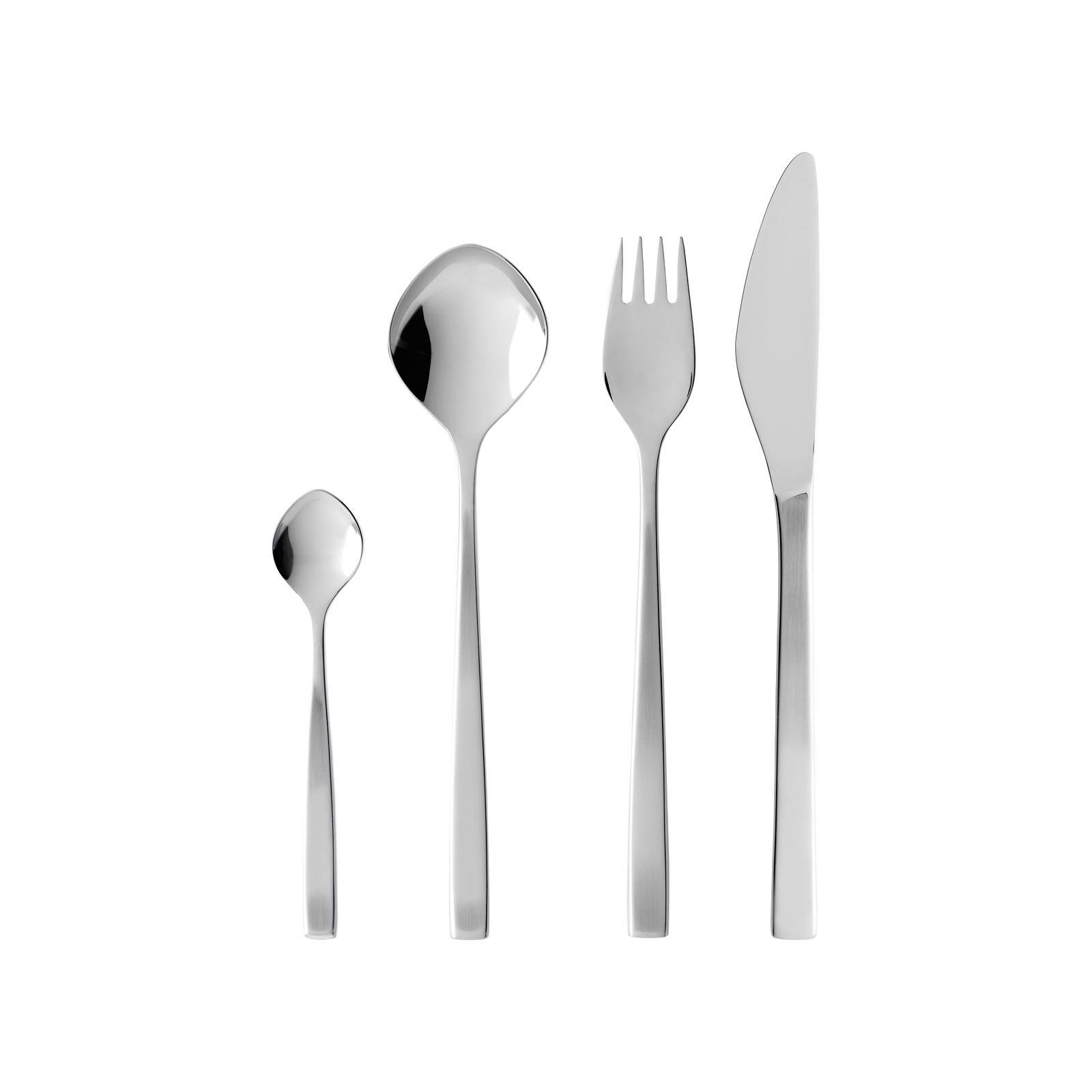 Gense Bestiksæt Fuga 16 dele Mat/Blankt stål