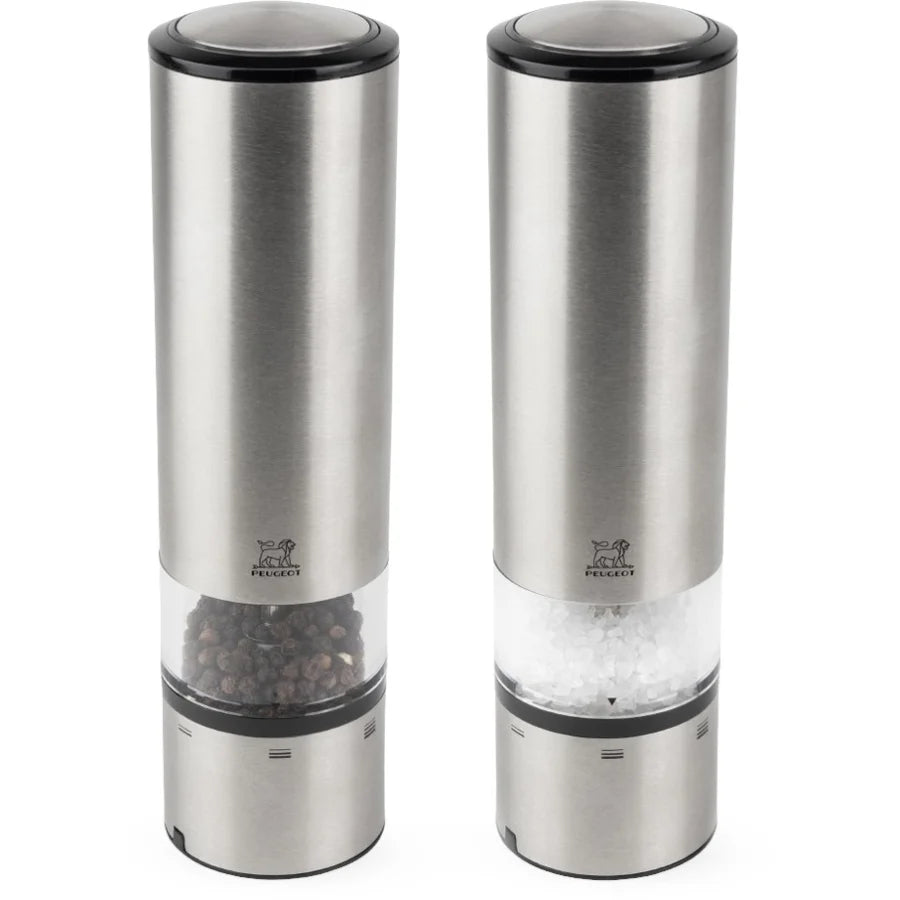 Peugeot Elis Sense u'Select Elektrisk Salt- og Peberkværn 20 cm, Rustfrit Stål