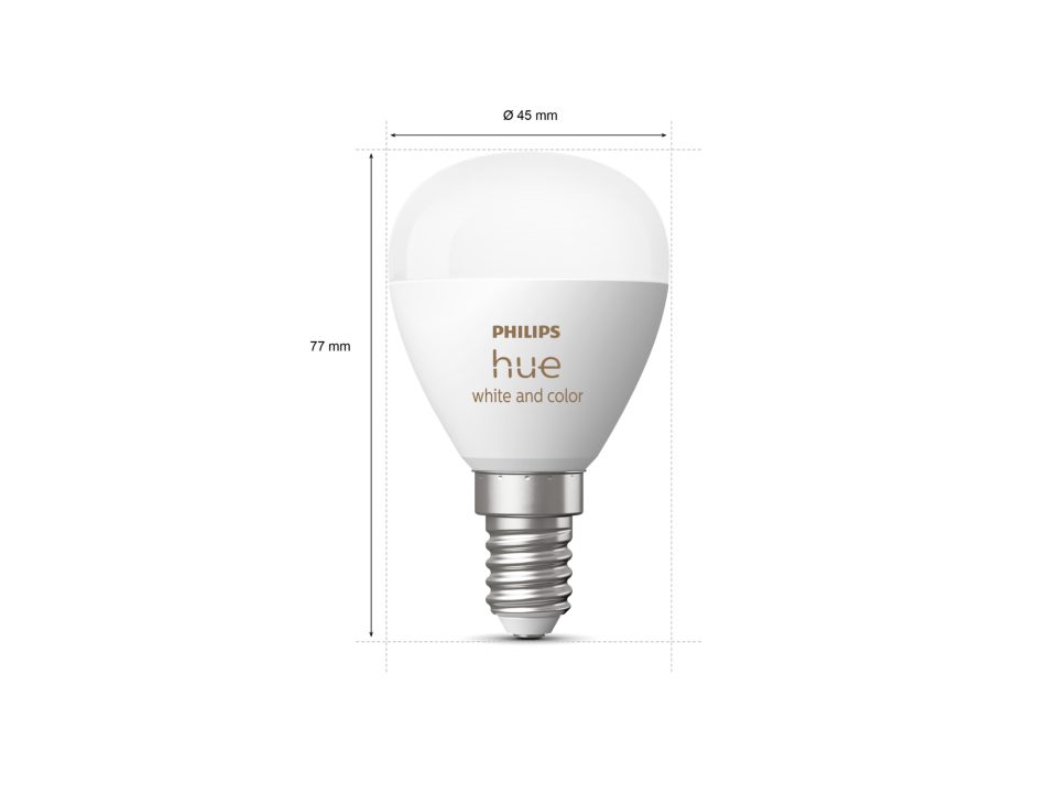 PHILIPS HUE White and Color ambiance E14 Luster