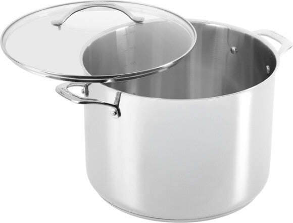 Scanpan 15.0L/30 cm suppegryde med glaslåg - STS