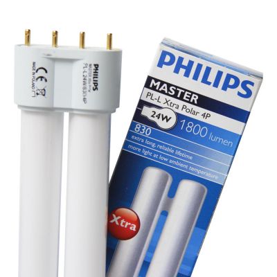 Philips MASTER PL-L 24W/827/4P Lysstofrør 2G11 Hvid