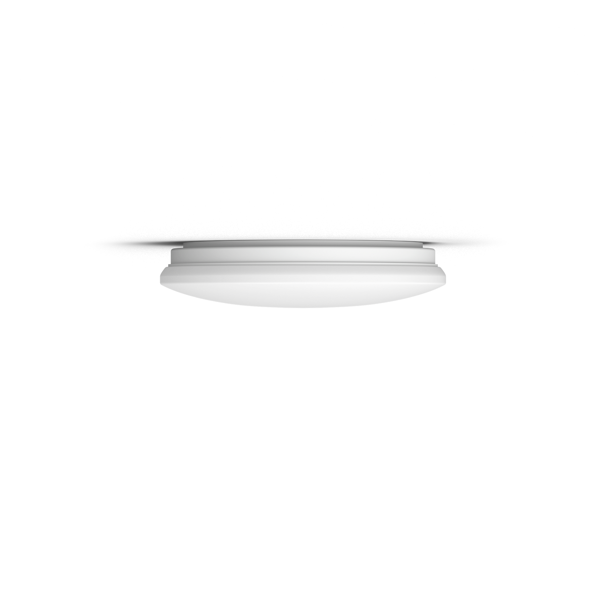 CL200 EC RD 6W 27K W HV 06 er en stilren og moderne lampe med en rund, flad form i hvidt design velegnet til loftmontering og giver et varmt lysideelt til hjemme- og kontormiljøer