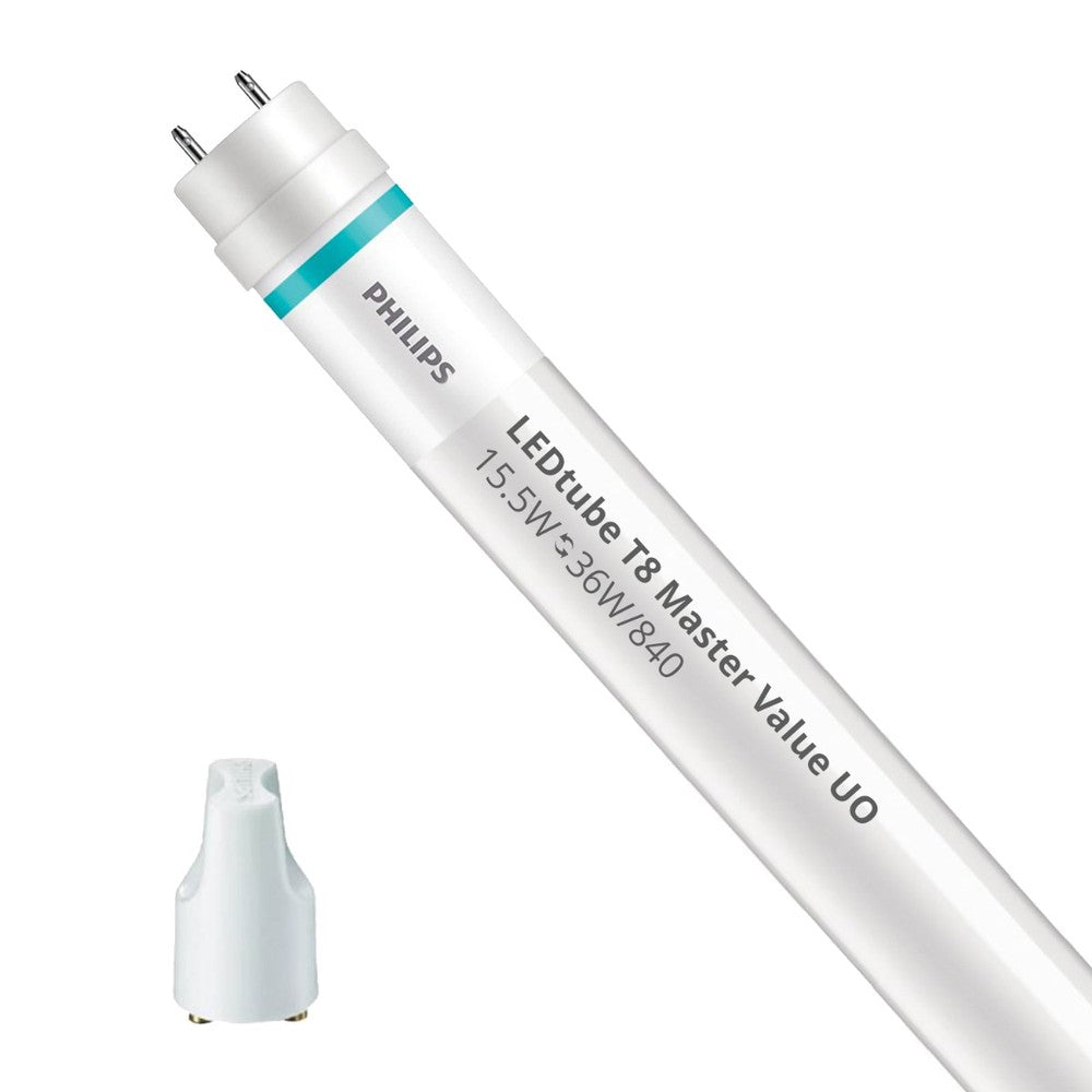 Philips 31682900 Master Value LEDtube T8 LED-lysrør 15,5 W 120 cm 840 kold hvid