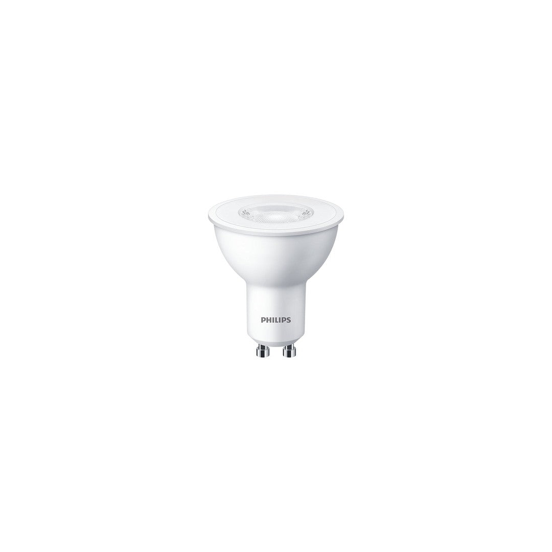 PHILIPS LED 50W Spot med GU10 fatning varm hvid lys ikke dæmpbar i en discount pakke med tre pærer
