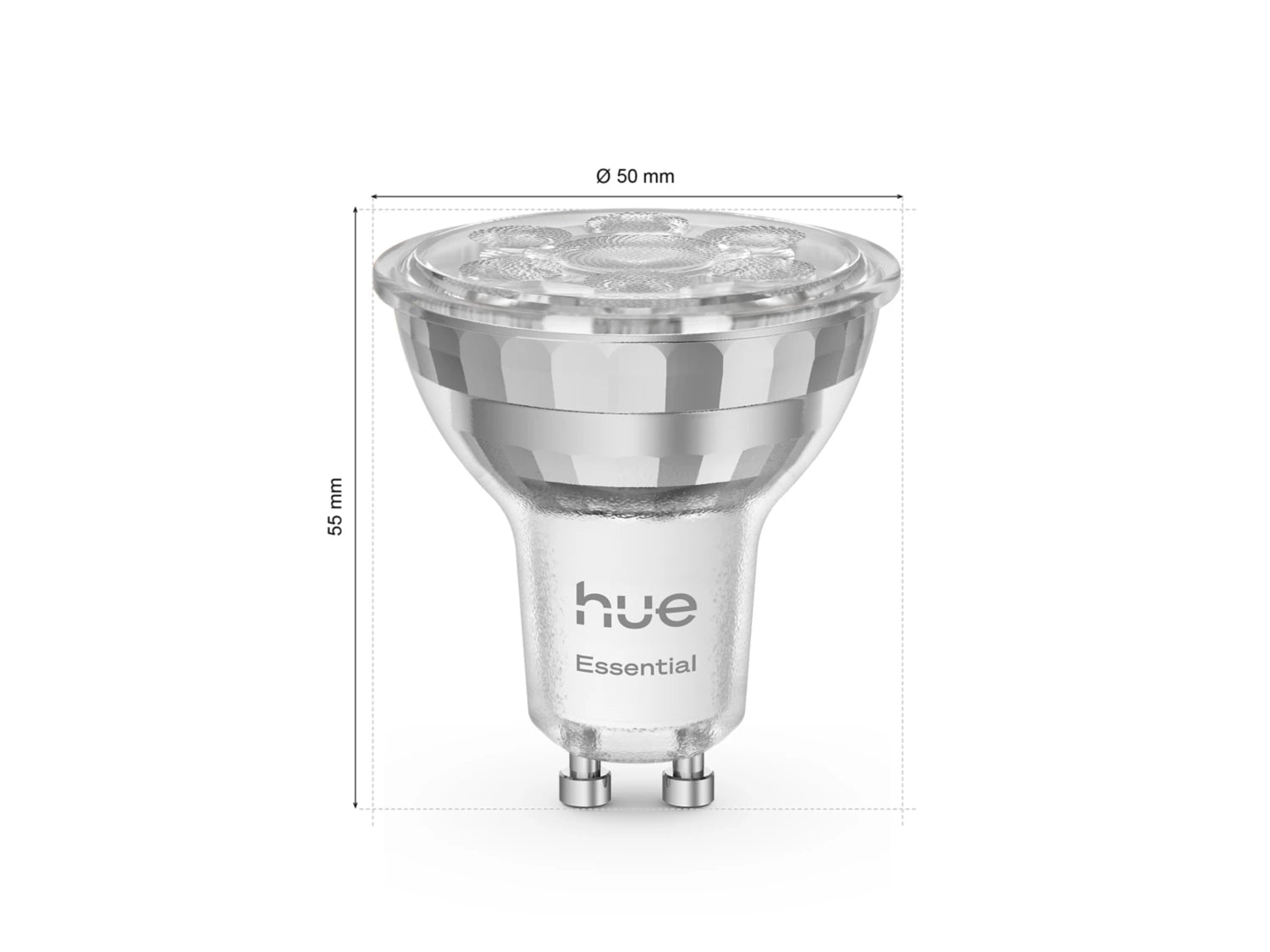 Philips Hue Essential GU10 - spots - 345 lm - 4,7 W