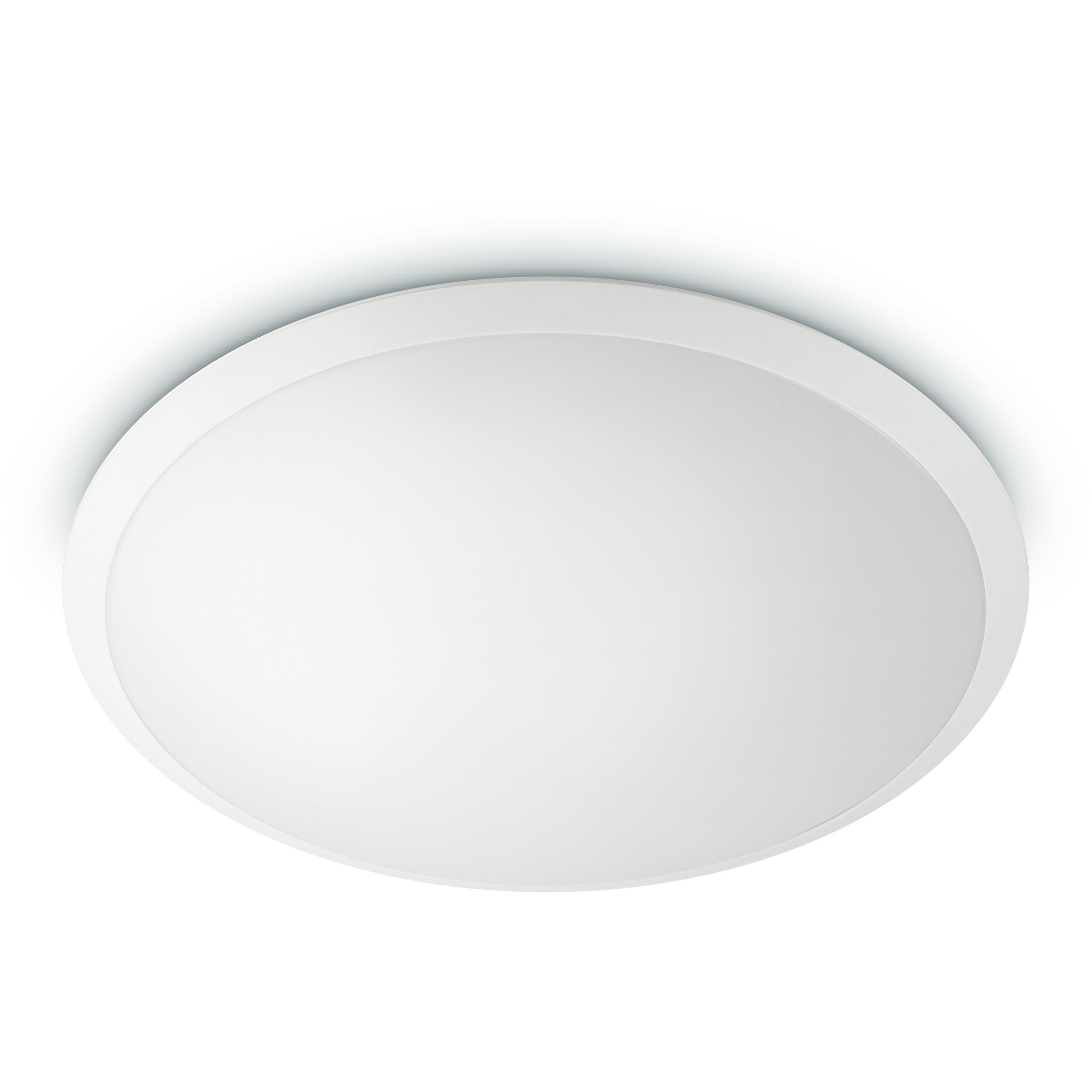 WAWEL LED WHT17W TUNABLE loftlampe med rund, hvidt design og blød lysfordeling perfekt til moderne indretning