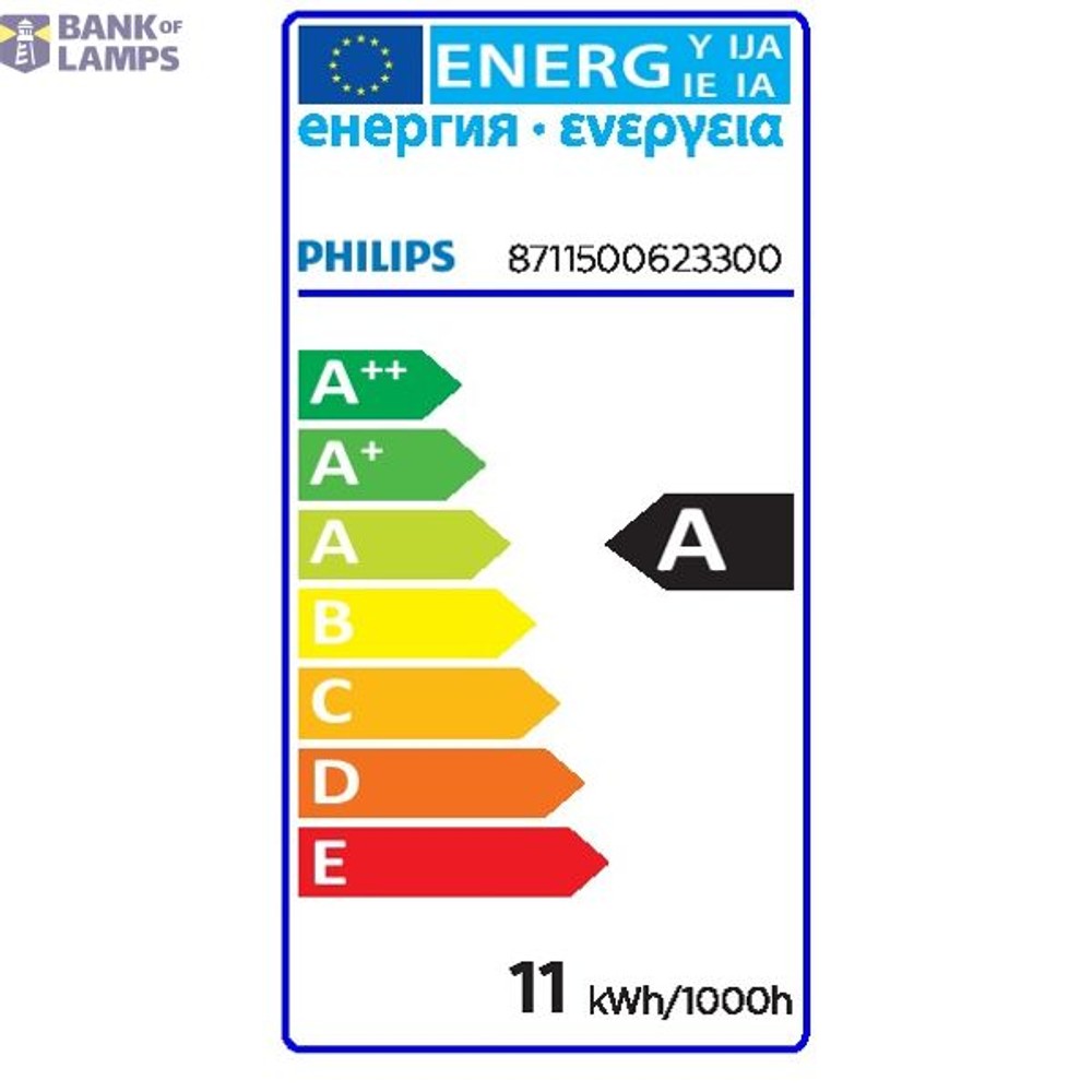 Philips MASTER PL-C 10W Kompaktlysstofrør 4-Pin, Kold Hvid