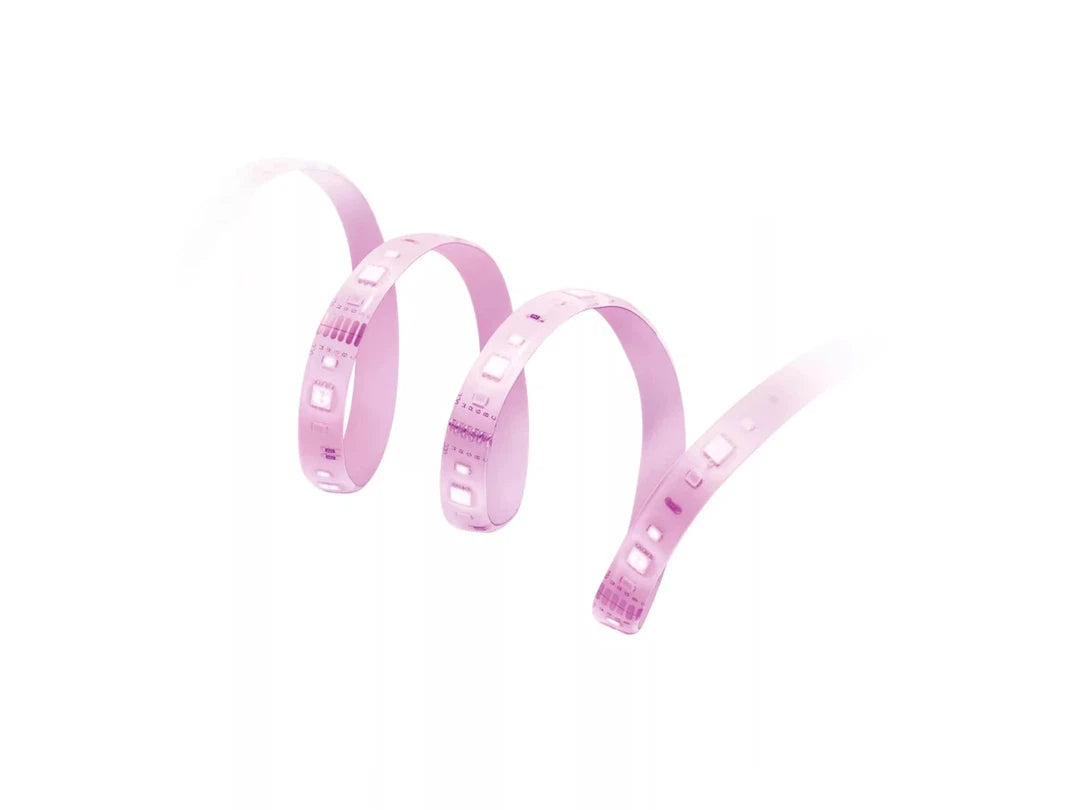 WIZ LED-strip forlænger i pink farve på 1 meter med dæmpbar funktion designet til at tilføre fleksibel belysning i hjemmet