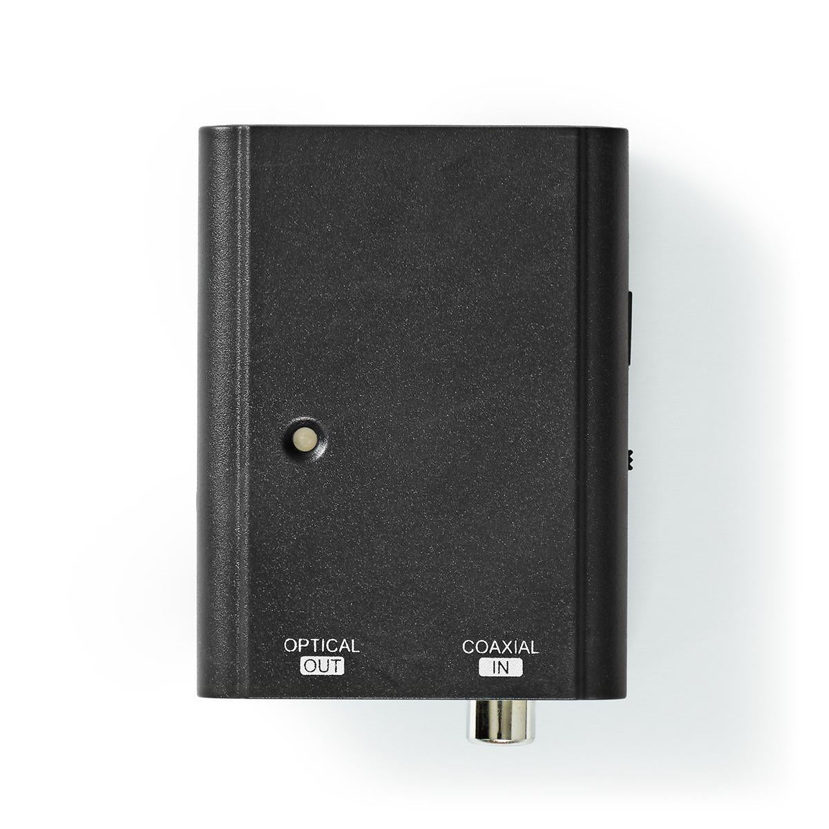 Nedis - Digital Audio Converter | 1-vejs | Indgang til lyd- / video- / dataforbindelser: 1x S/PDIF | Audio / video / dataforbindelser output: TosLink Female | Manual | Sort - ACON2505BK