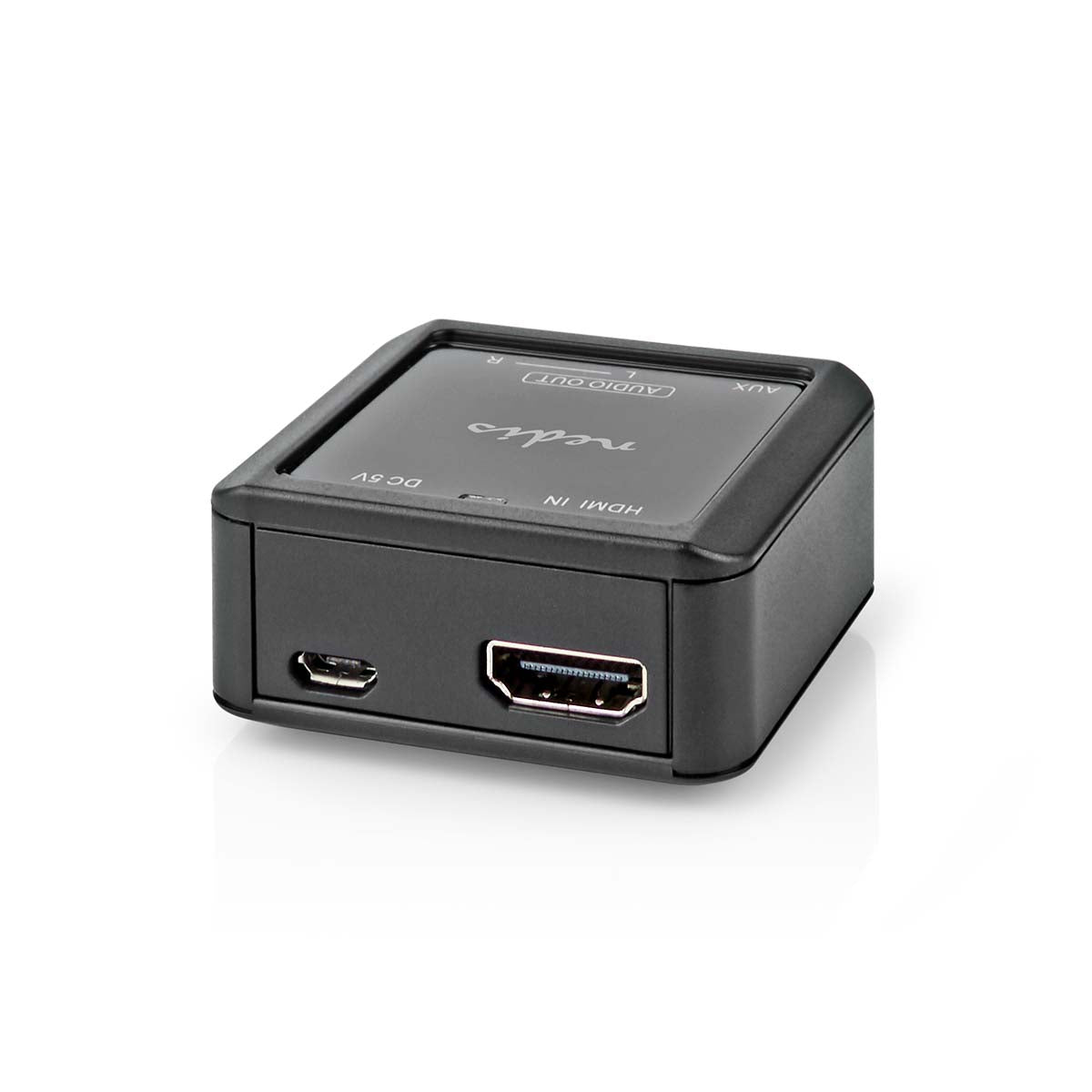Nedis - Digital Audio Converter | 1-vejs | Indgang til lyd- / video- / dataforbindelser: HDMI™ Input | Audio / video / dataforbindelser output: 1x 3.5 mm / 2x (2x RCA Female) | Automatisk | Antracit - ACON3415AT
