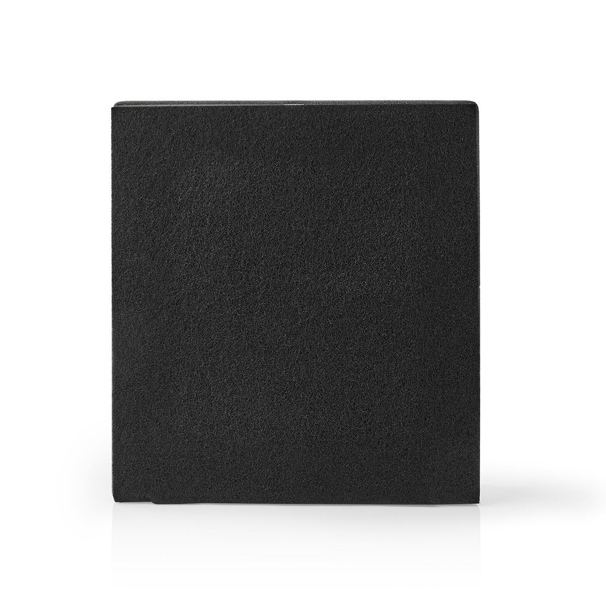 Nedis luftrensere filter i sort farve velegnet til rensemodel AIPU200CWT og AIPU200AF med en glat overflade og firkantet form