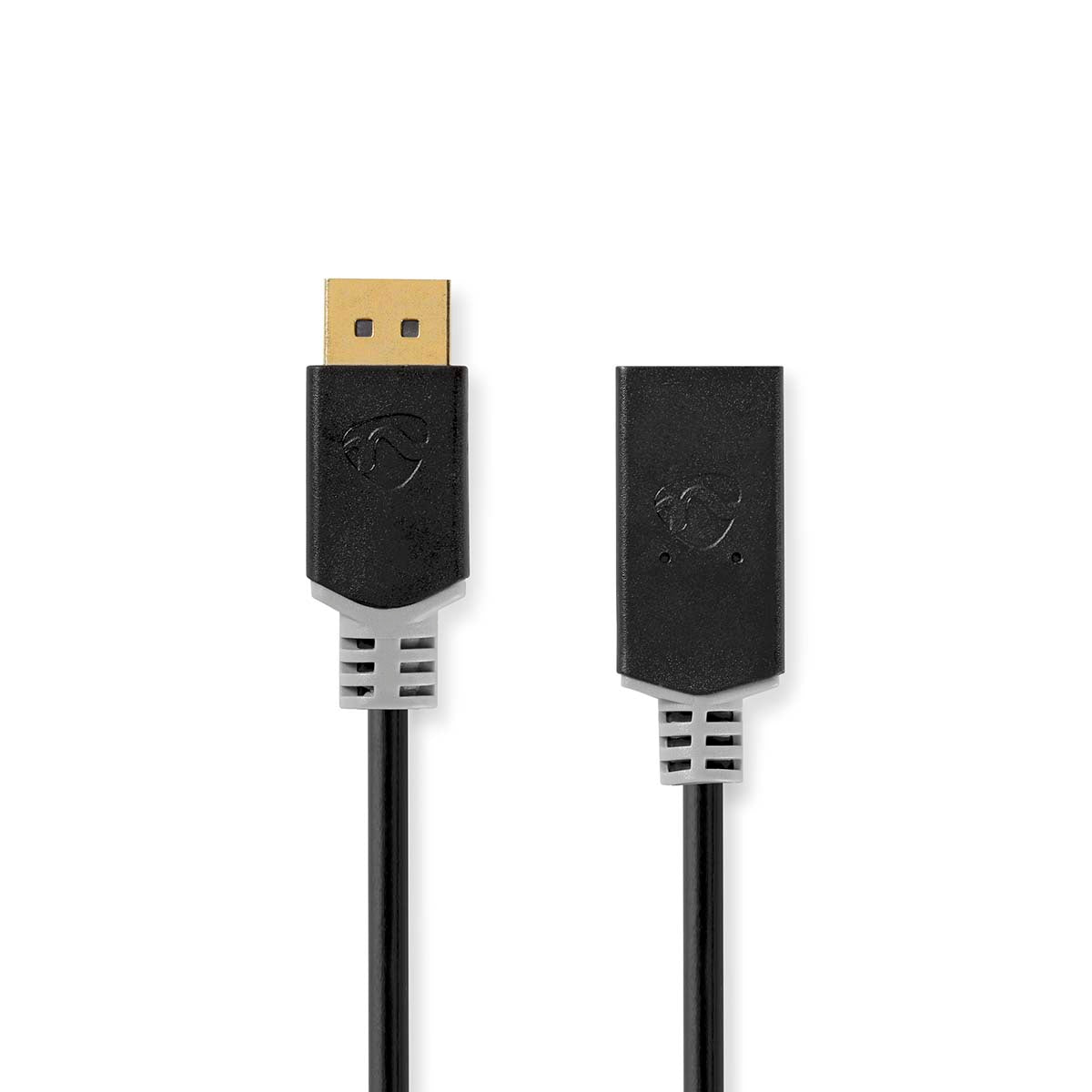 Nedis - Displayport kabel | DisplayPort Han | HDMI ™ -udgang | 4K@30Hz | Guldplateret | 0.20 m | Runde | PVC | Antracit | Box - CCBW37150AT02