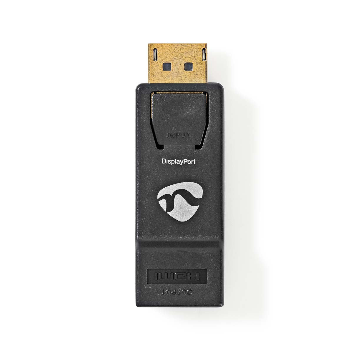 Nedis - DisplayPort adapter | DisplayPort Han | HDMI ™ -udgang | 4K@30Hz | Guldplateret | Lige | Runde | ABS | Plastik | Antracit | Box - CCBW37915AT