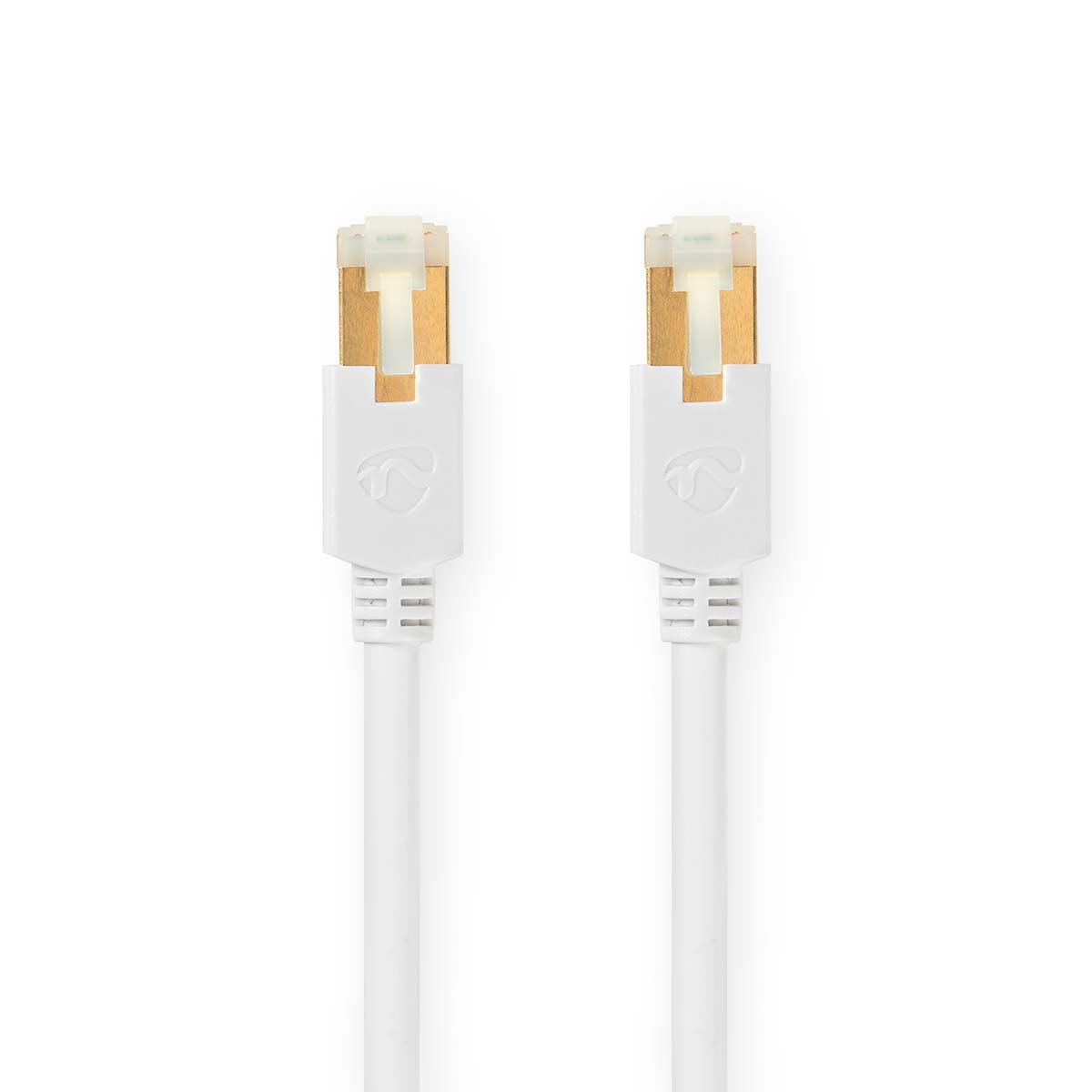 Nedis - Kat 6 kabel | RJ45 Han | RJ45 Han | S/FTP | 10.0 m | Runde | LSZH / PVC | Hvid | Window Box - CCBW85221WT100
