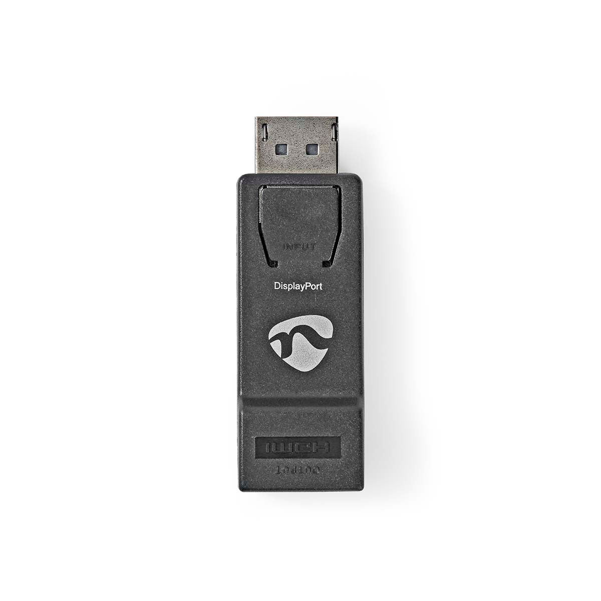 Nedis - DisplayPort adapter | DisplayPort Han | HDMI ™ -udgang | 1080p@60Hz | Nikkelplateret | Lige | Runde | ABS | ABS | Sort | Box - CCGB37915BK