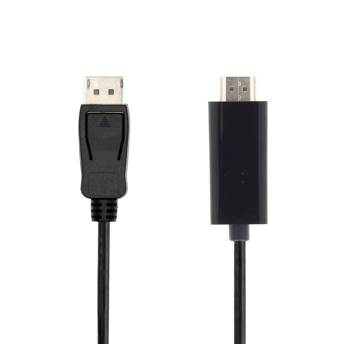 Nedis - Displayport kabel | DisplayPort Han | HDMI™ Stik | 4K@30Hz | Nikkelplateret | 2.00 m | Runde | PVC | Sort | Label - CCGL37101BK20