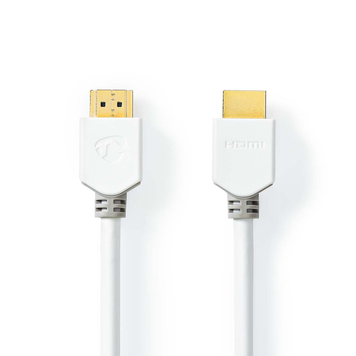Nedis - High Speed HDMI ™ kabel med Ethernet | HDMI™ Stik | HDMI™ Stik | 4K@60Hz | ARC | 18 Gbps | 1.50 m | Runde | PVC | Hvid | Box - CVBW34000WT15