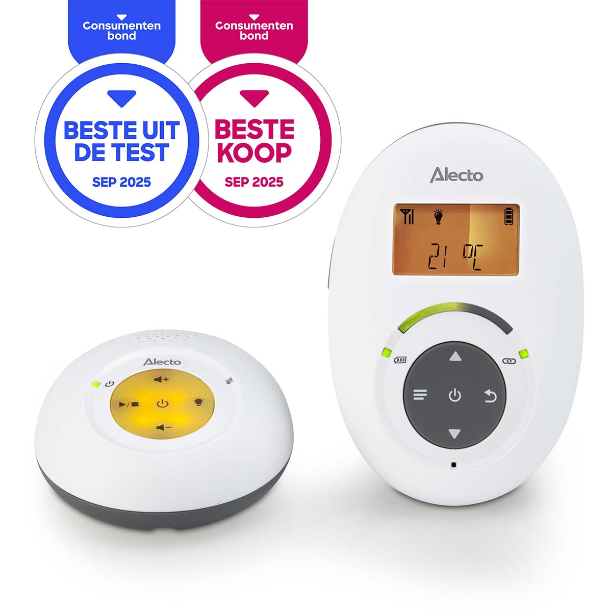 Alecto - Full eco DECT-babyalarm - DBX-125