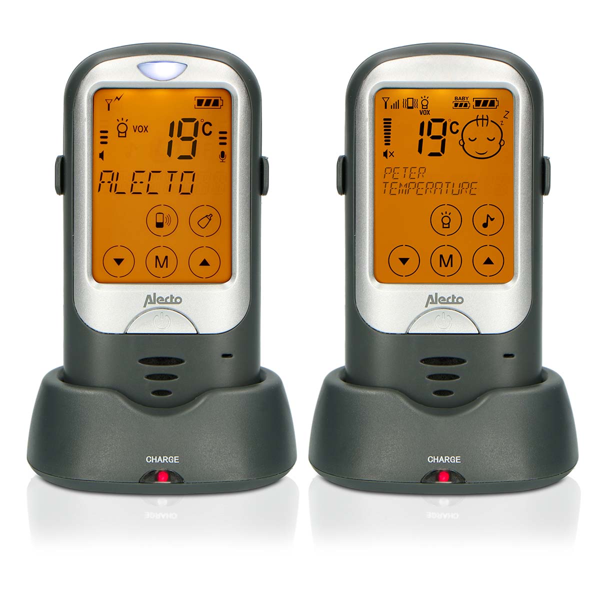 Alecto - DBX68GS Longe serien udendørs babyalarm sort/antracit - DBX68GS