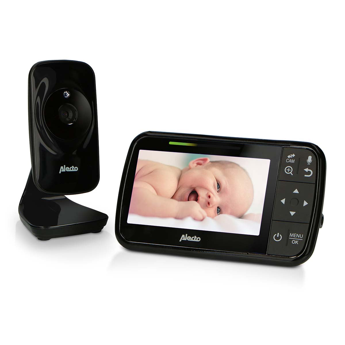 Alecto - 4,3 tommer video-babyalarm - DVM149