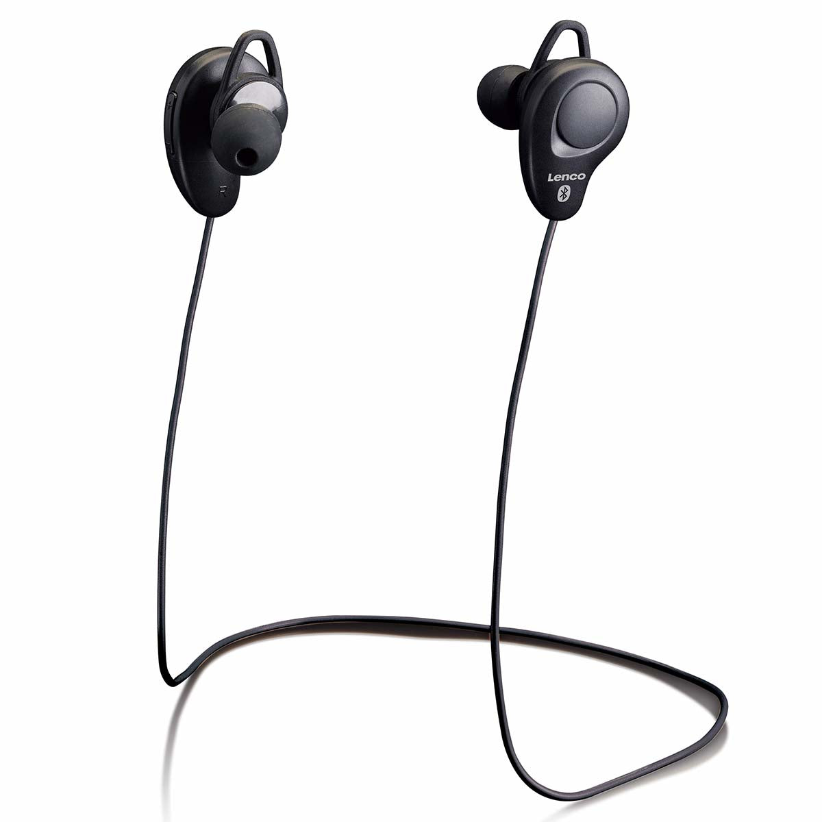 Lenco - Trådløst in-ear headset Sort - EPB-015BK
