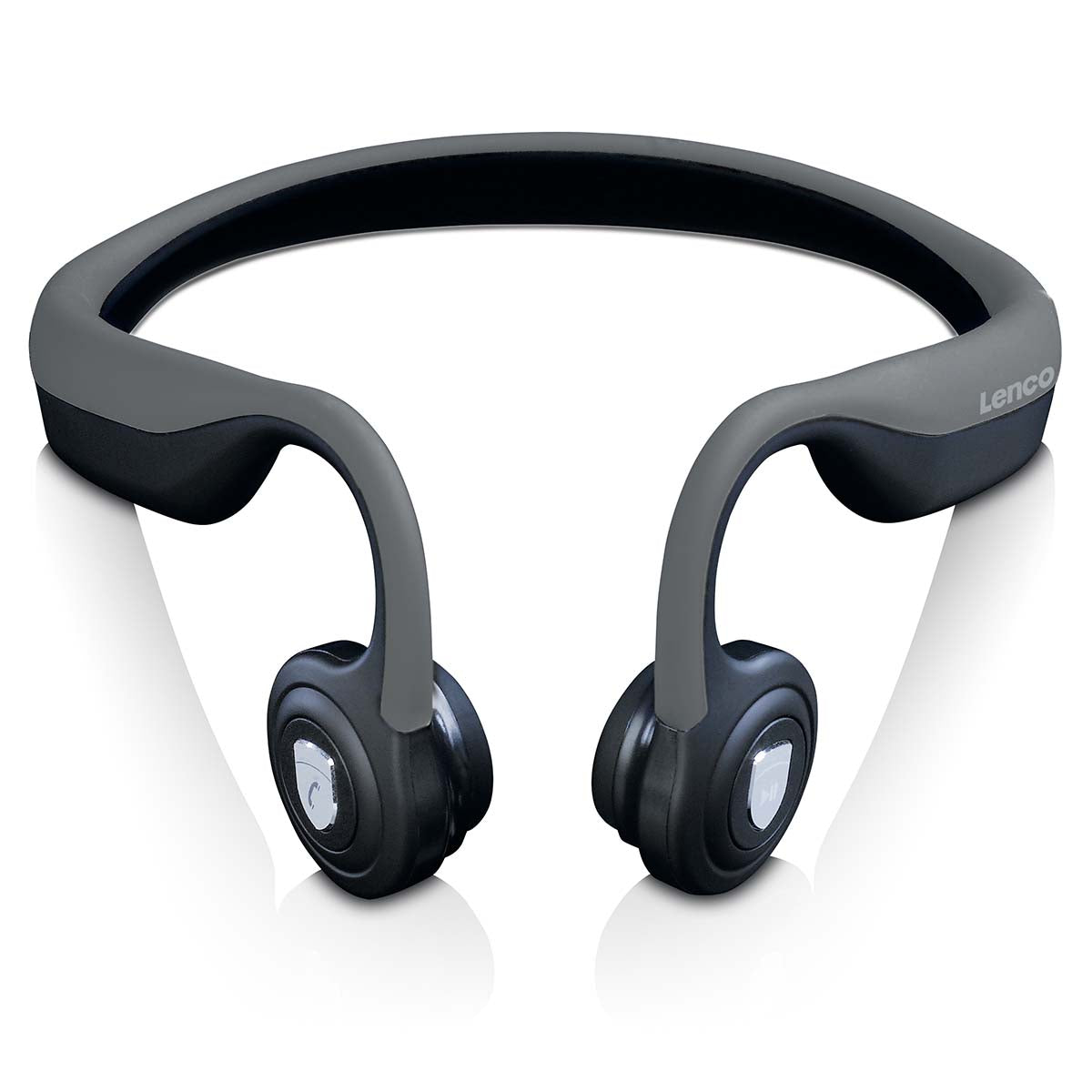 Lenco - Bone Conduction Bluetooth-hovedtelefoner Sort - HBC-200GY