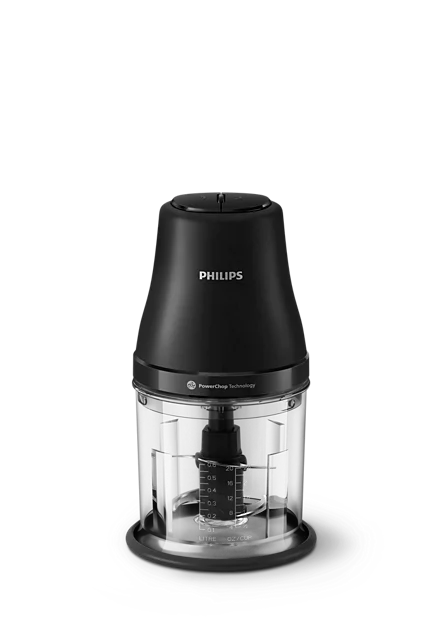 Philips Minihakker 1L 450Watt sort - HR1501/00