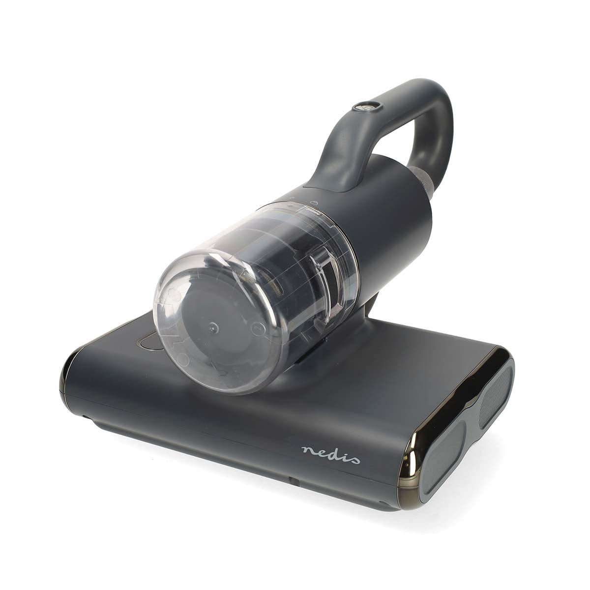 Nedis - Rengøring af madrasser | Dobbelt rullende børste | 500 W | 350 l | Hepa | Midefjerner | UV-sterilisering - MCCD250GY