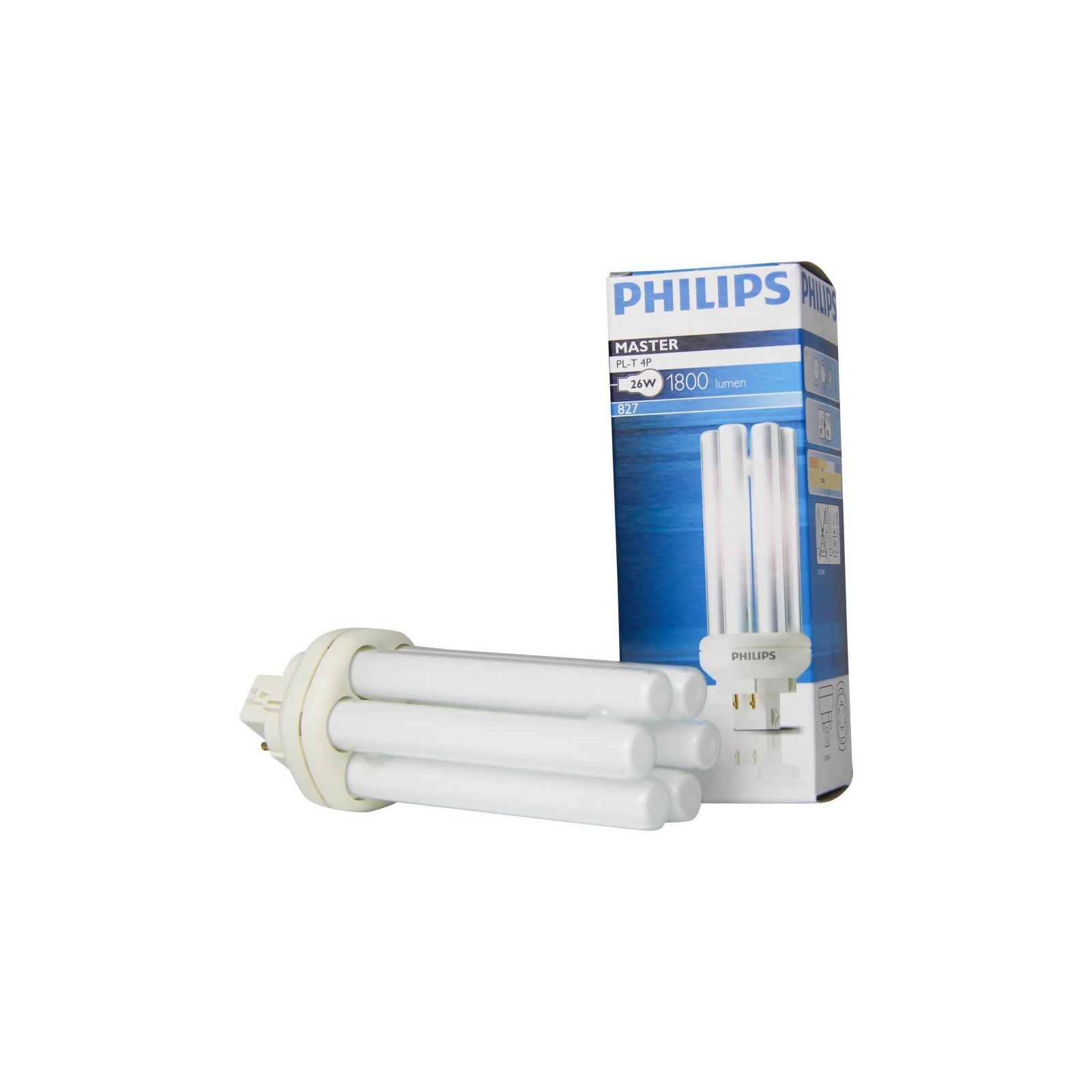 Philips MASTER PL-T 26W - 827 ekstra varm hvid | 4 Pin