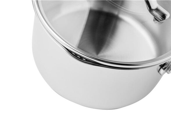 Scanpan 1.2L/14 cm kasserolle med glaslåg - STS