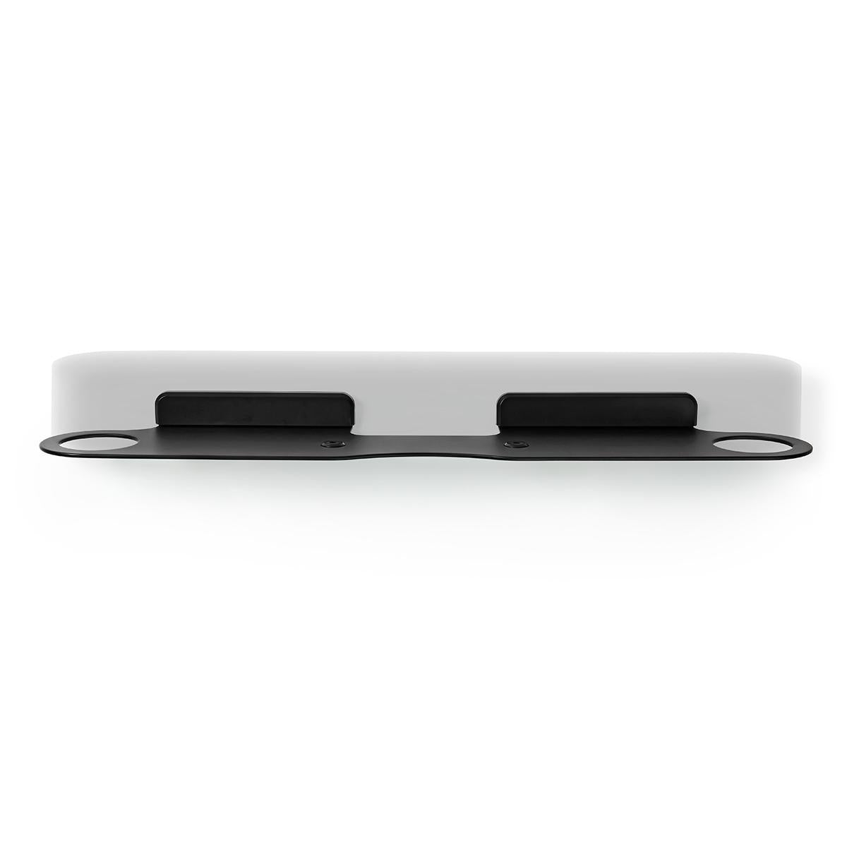 Billede af Nedis lydbar beslag kompatibelt med Sonos Beam vægbeslag i sort farve lavet af ABS og stål med en maksimal belastning på 5 kg