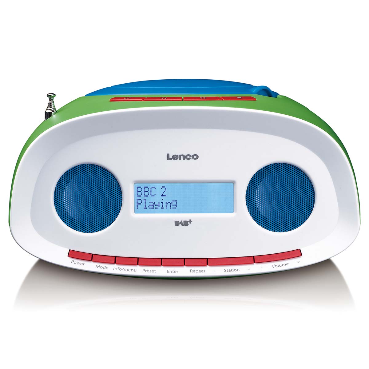 Lenco - DAB+, fm boombox with cd, mp3, usb - SCD-70
