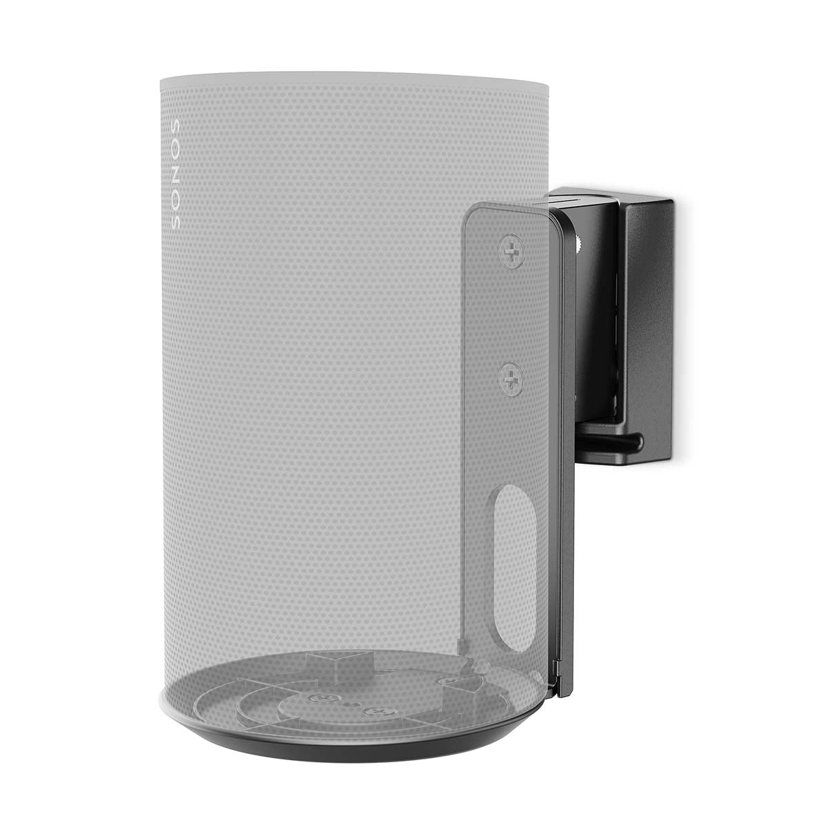 Nedis - Speaker Mount | Kompatibel med: Sonos® Era100 | Væg | 3 kg | Swivel / Tilt | Vipbar | Kan drejes | ABS / Metal | Sort - SPMT5800BK