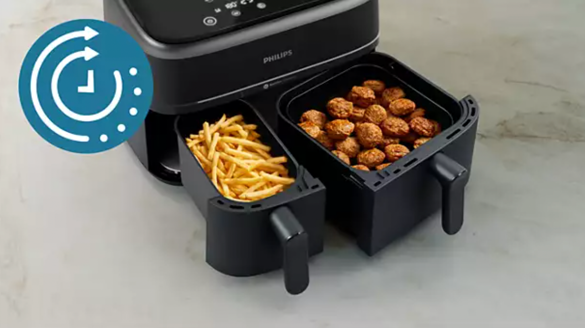 Philips NA351/00 Airfryer 3000 Series Dual Basket