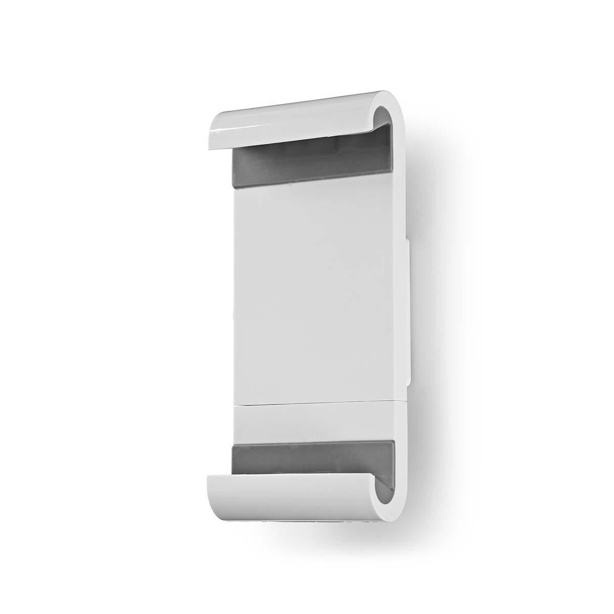 Nedis tablet beslag til vægmontering i hvidt design passer til tablets mellem 7 og 12 tommer med fast montering og praktisk opbevaringsløsning