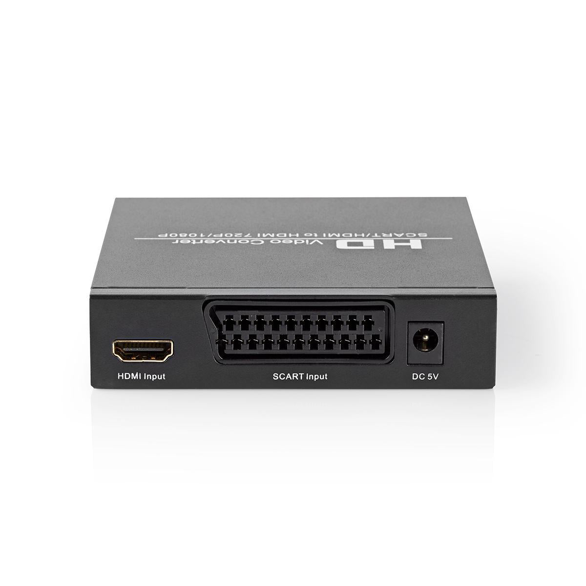 Nedis - HDMI ™ Converter | SCART Female | 1x 3.5 mm sound out / 1x Digital Audio / 1x HDMI™ Output | 1-vejs | 1080p | 1.65 Gbps | Aluminium | Antracit - VCON3452AT