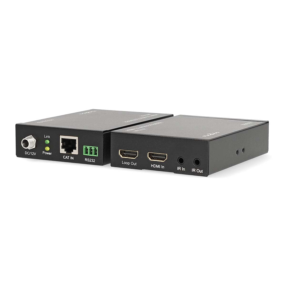 Nedis - HDMI ™ Extender | Over Cat6 | Op til 60.0 m | 4K@60Hz | 18 Gbps | Metal | Antracit - VREP3480AT