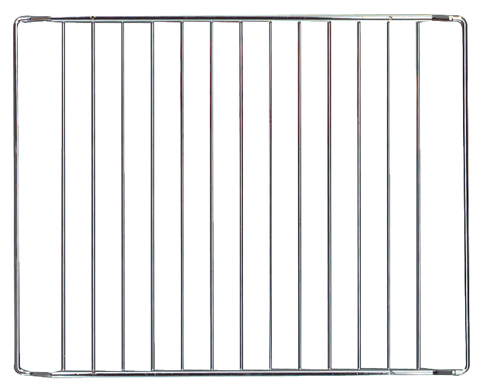 Nedis ovngitter i rustfrit stål udvidet 39-60 cm med jævnt fordelte skinner til optimal luftcirkulation under bagning