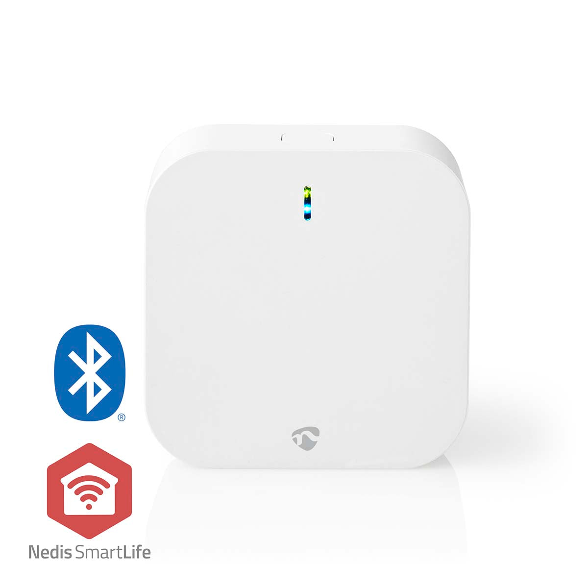NEDIS SmartLife Gateway | Bluetooth® / Zigbee 3.0 | 50 Enheder | Strømforsyning | Android™ / IOS | Hvid