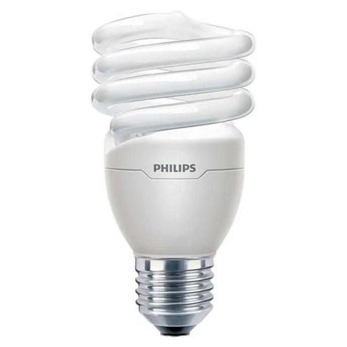 Philips Tornado Sparepære 20W E27 2700K – varmt lys, lang levetid