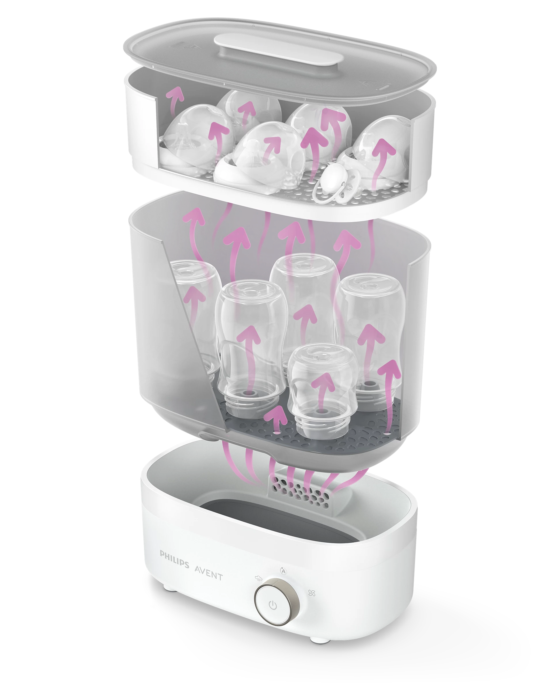 Philips Avent elektrisk sterilisator og tørrer til sutter og sutteflasker