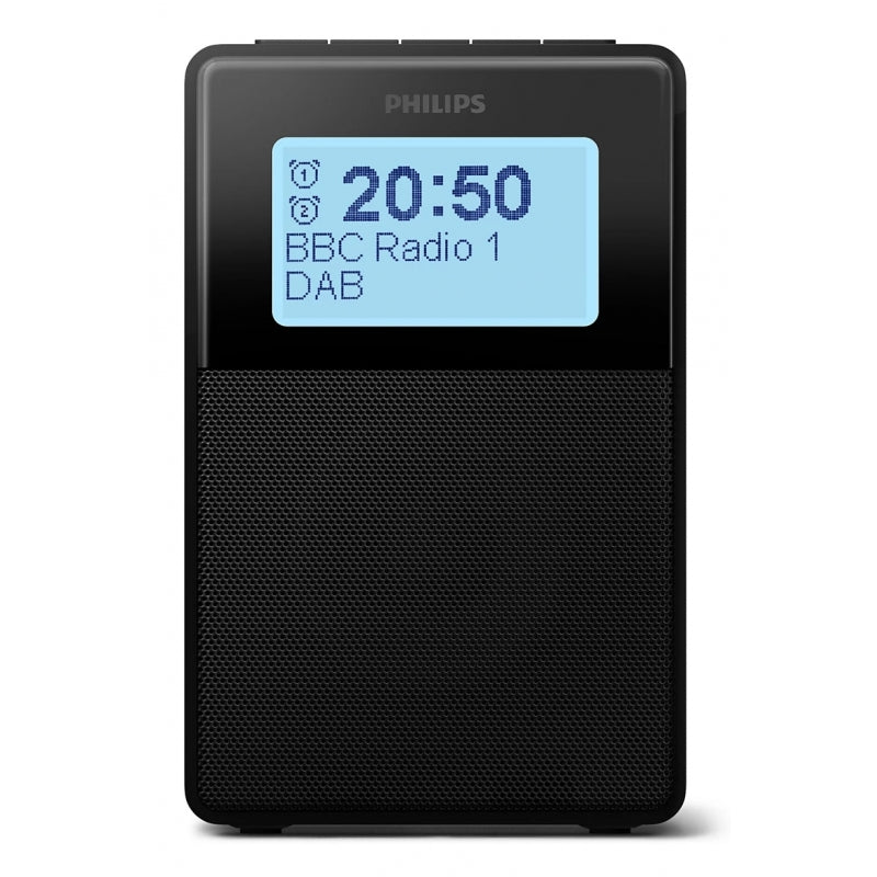 Philips TAR5100/10 5000 Series DAB+ Clockradio - Sort