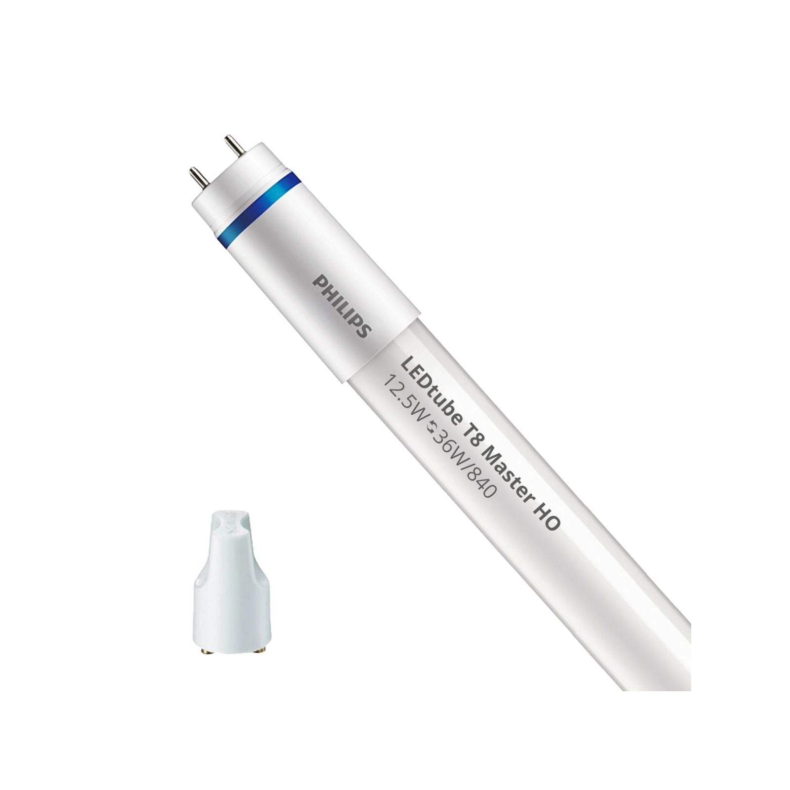 Philips LED Lysrør T8 MASTER (EM/Mains) High Output 12.5W 2100lm - 840 kold hvid | 120cm - erstatter 36W