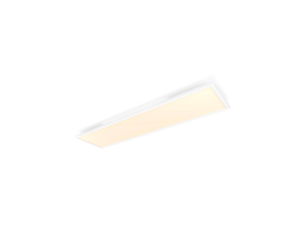 Philips HUE Aurelle loftpanel i et stilrent design med blødt, varmt lys og en rektangulær form der passer til moderne indretning