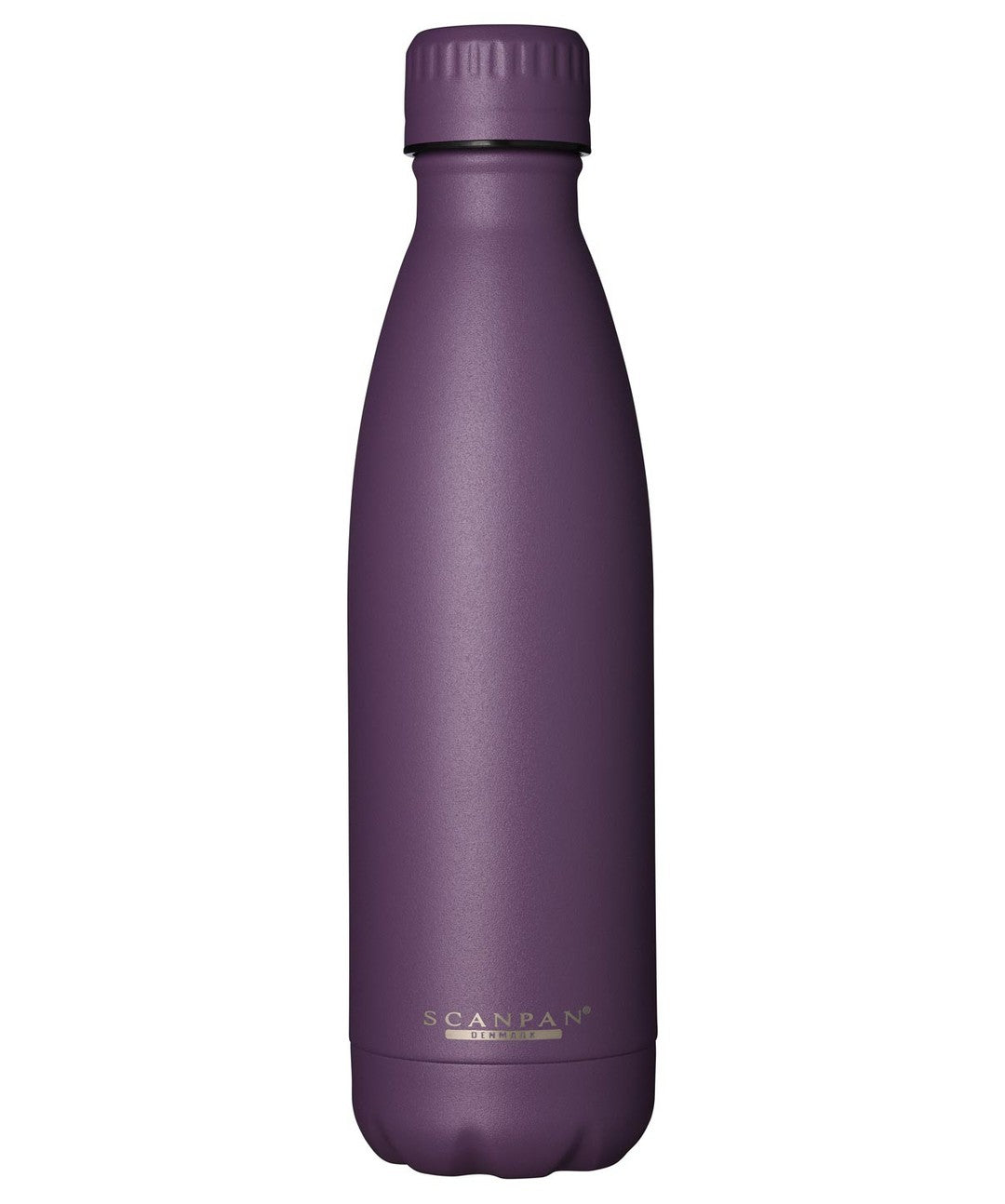 Scanpan To Go termoflaske i aluminium med en kapacitet på 500 ml i farven Purple Gumdrop elegant og moderne design perfekt til både varme og kolde drikke