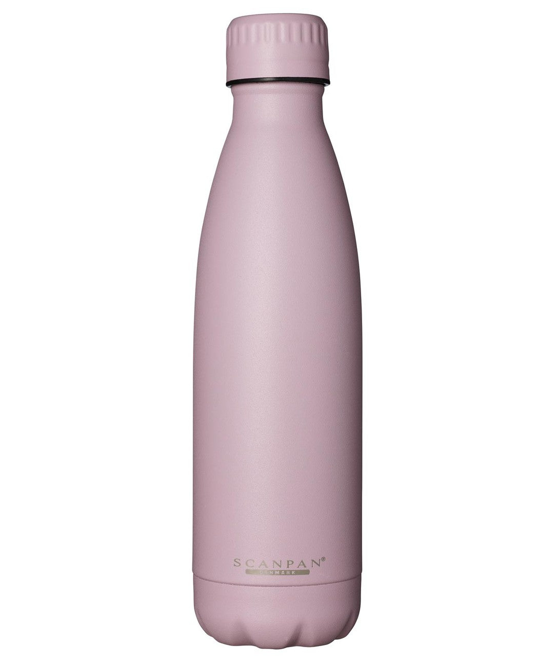 Scanpan To Go termoflaske i aluminium på 500 ml i farven dawn pink med et elegant og slankt design samt skruelåg