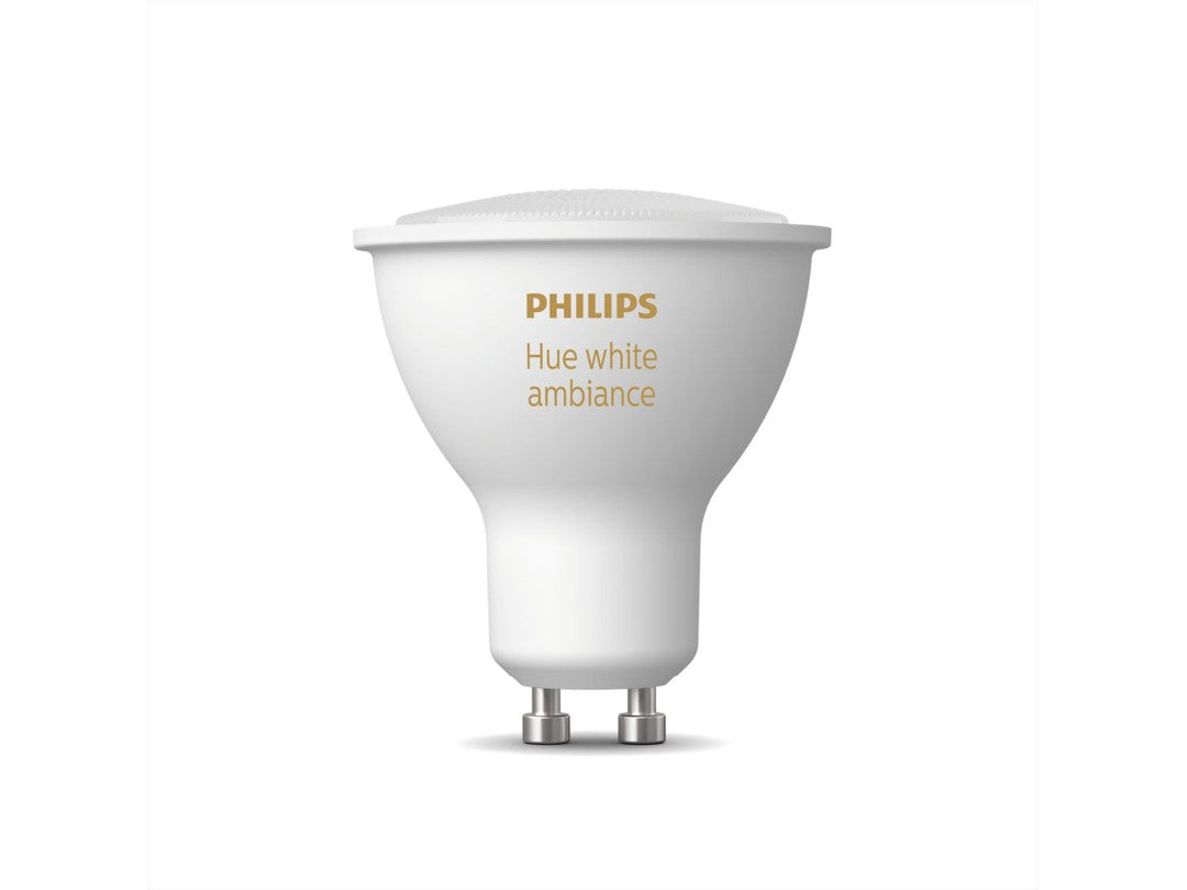 Philipe Hue White Ambiance GU10 Pære med Bluetooth